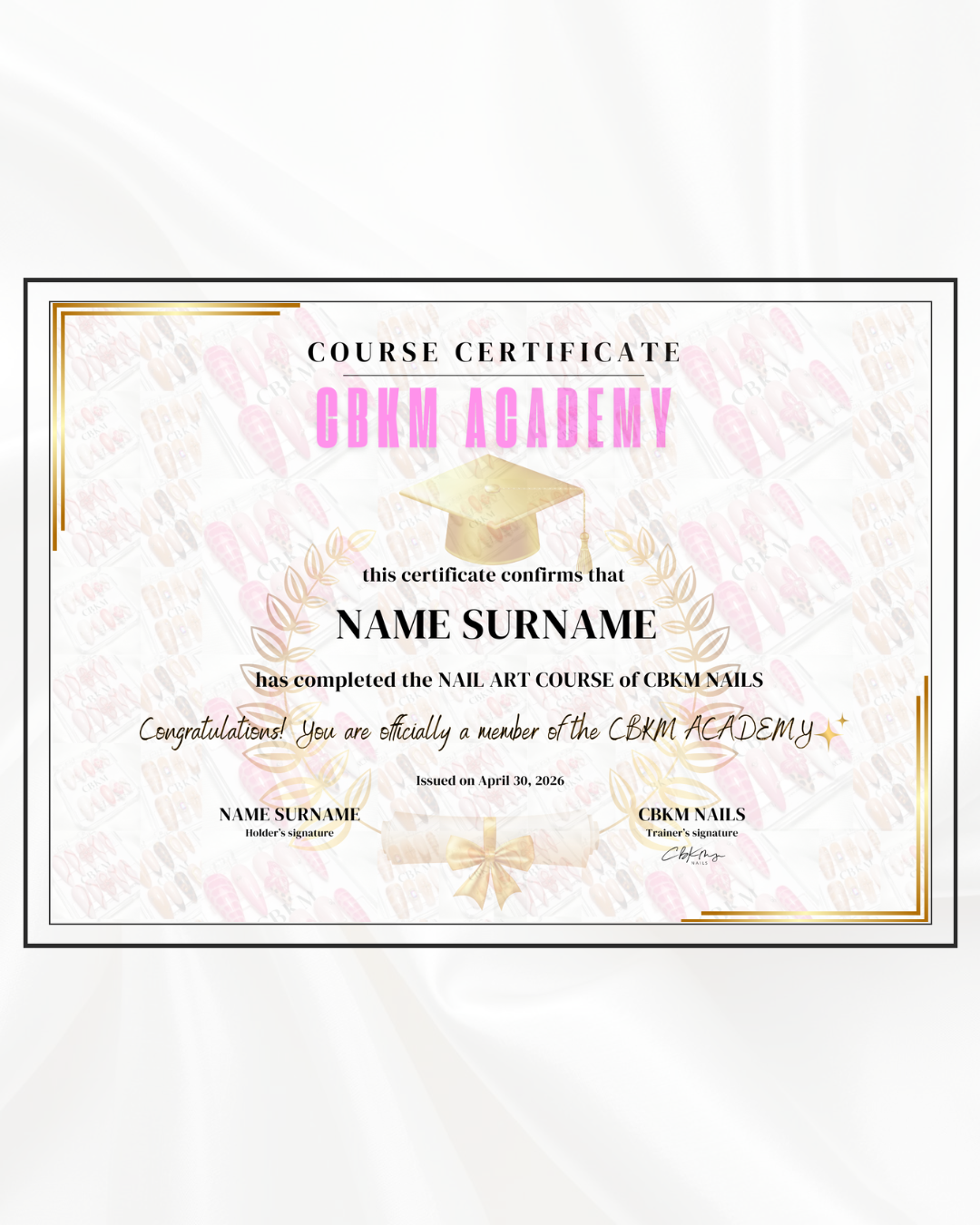 NAIL ART COURSE (english version)