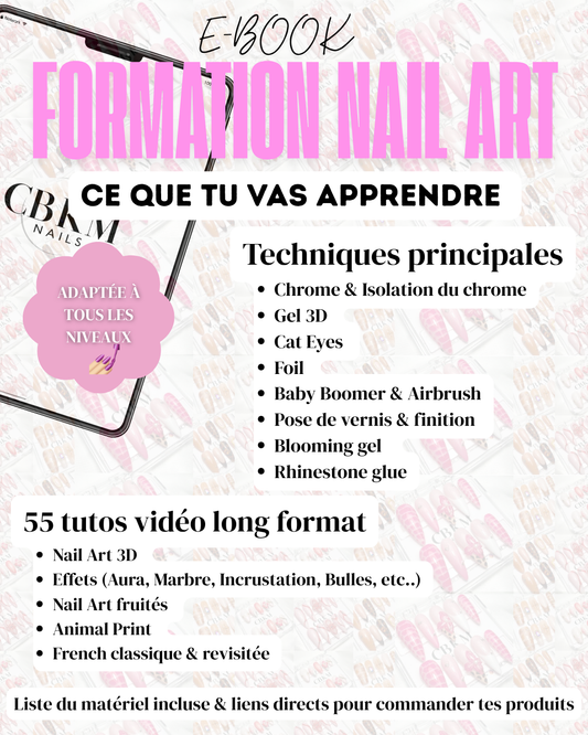 FORMATION NAIL ART